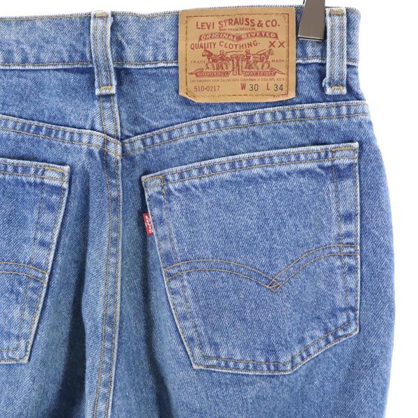 Levi's リーバイス 90s USA製 510-0217 ストレートデニムパンツ w30 ジーパン メンズ