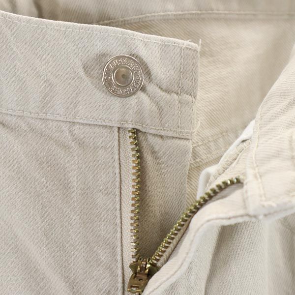 リーバイス 90s 509 ストレートデニムパンツ W33 ベージュ Levi's ジーパン メンズ