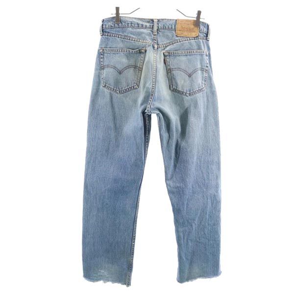 Levi's リーバイス 90s 512 カットオフ ストレートデニムパンツ W32 ジーパン メンズ