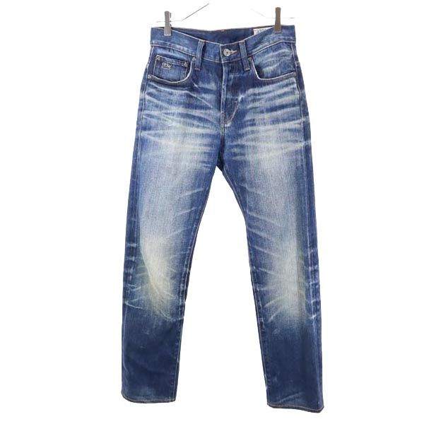 ジースターロウ 3301 ストレートデニムパンツ W28 G-STAR RAW ボタンフライ ジーパン メンズ