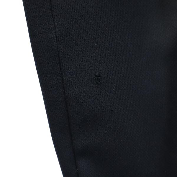 adidas アディダス デサント製 ヴィンテージ 3ライン 3ライン ロングジャージパンツ L ブラック メンズ