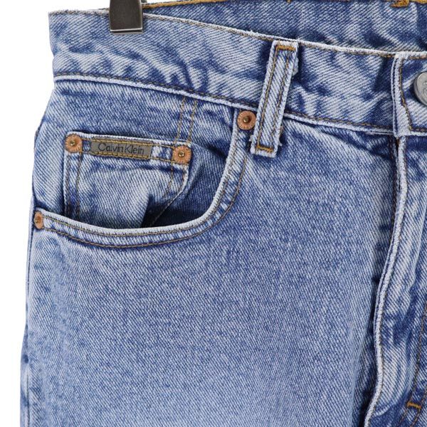 Calvin klein カルバンクライン 90s USA製 テーパードデニムパンツ 5 ジーパン メンズ