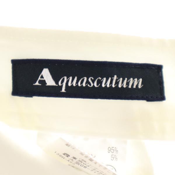アクアスキュータム サブリナ パンツ 10 白 Aquascutum レディース
