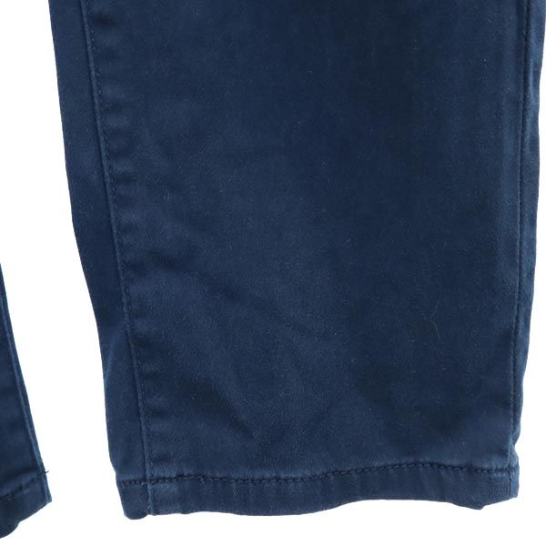 Calvin klein カルバンクライン ロング ストレートパンツ w28 ネイビー メンズ