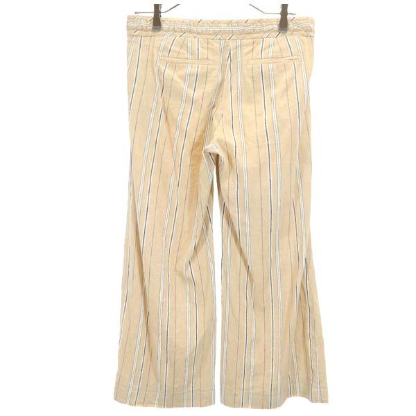 BCBGMAXAZRIA ビーシービージーマックスアズリア ロングパンツ 4 ベージュ ボタンフライ メンズ