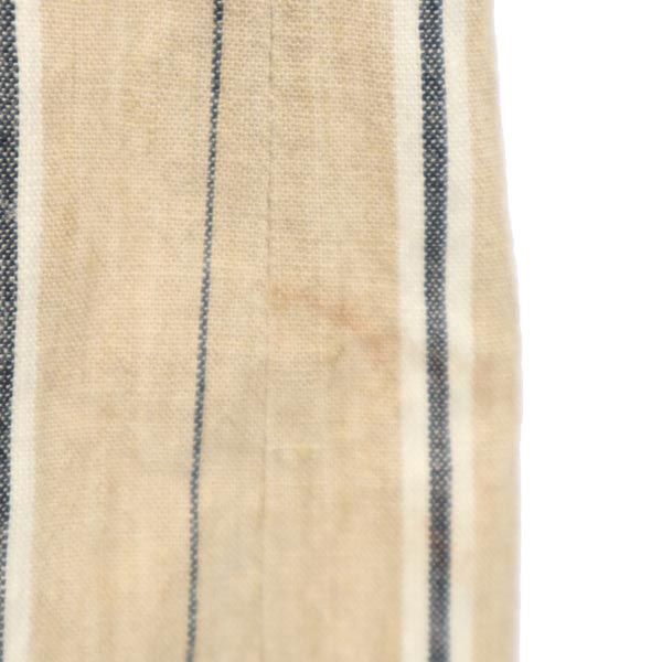 BCBGMAXAZRIA ビーシービージーマックスアズリア ロングパンツ 4 ベージュ ボタンフライ メンズ