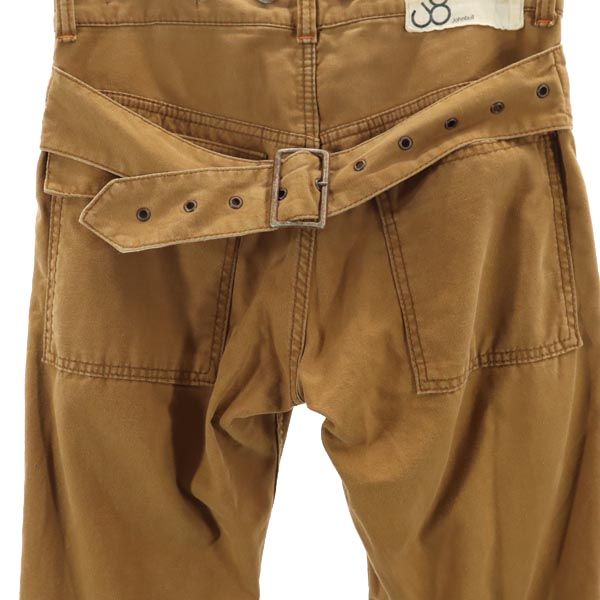 Johnbull ジョンブル 日本製 ロングパンツ S ブラウン系 メンズ