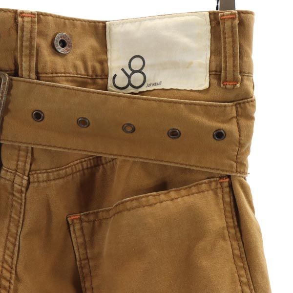 Johnbull ジョンブル 日本製 ロングパンツ S ブラウン系 メンズ