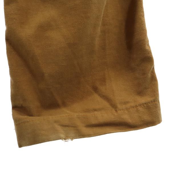 Johnbull ジョンブル 日本製 ロングパンツ S ブラウン系 メンズ