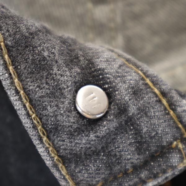 Levi's リーバイス 90s 552 日本製 ストレートデニムパンツ w27 ブラック ブラックデニム ジーパン レディース