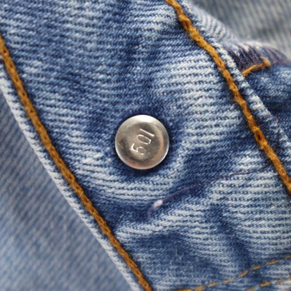 リーバイス 90s 515 USA製 ストレートデニムパンツ W38 Levi's ジーパン ビッグサイズ メンズ
