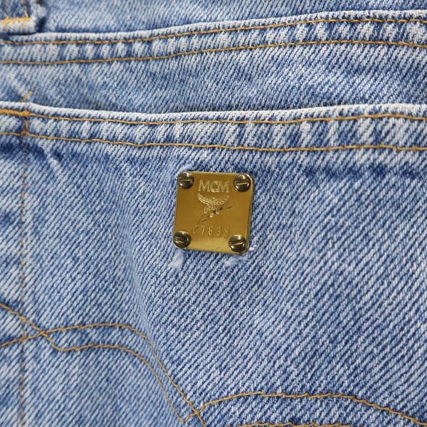 エムシーエム イタリア製 テーパードデニムパンツ MCM メンズ