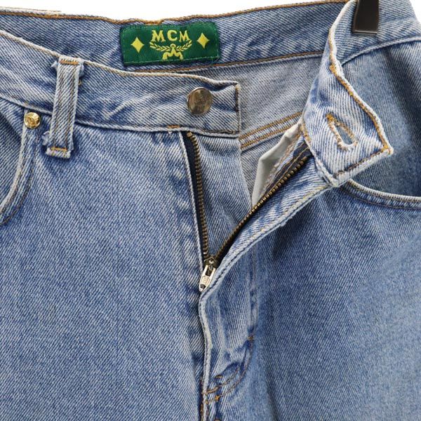 エムシーエム イタリア製 テーパードデニムパンツ MCM メンズ