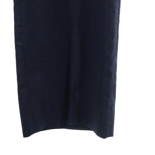 VINTAGE ヴィンテージ 80s ロケットタロン チェック柄 スラックスパンツ ネイビー系 メンズ