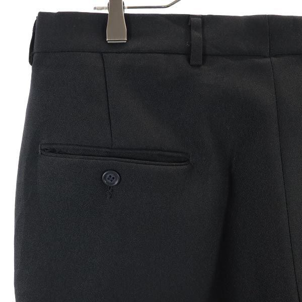 TOWNCRAFT タウンクラフト 80s USA製 スラックスパンツ ブラック メンズ