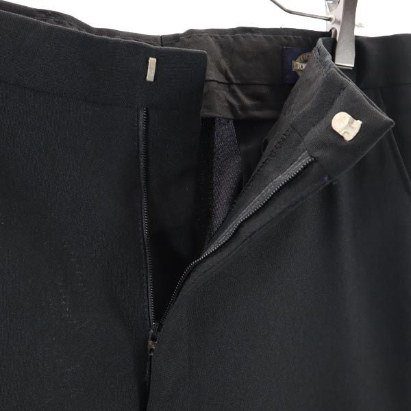 TOWNCRAFT タウンクラフト 80s USA製 スラックスパンツ ブラック メンズ