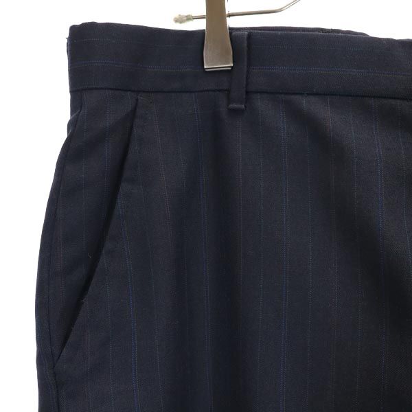 vendor ベンダー 80s ヴィンテージ ロケットタロン USA製 ストライプ スラックスパンツ ネイビー メンズ