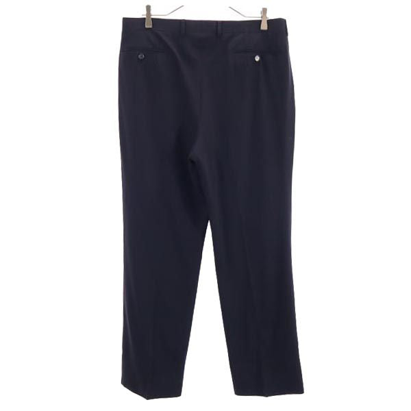 LANVIN ランバン ウール スラックスパンツ R50-46-88 ネイビー メンズ