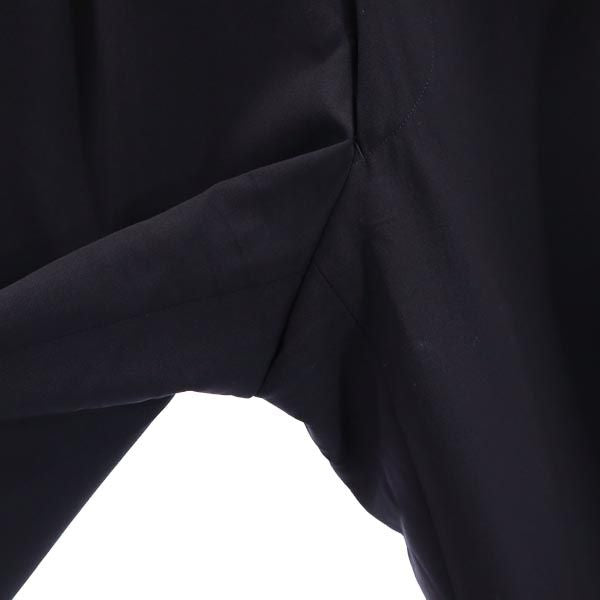 LANVIN ランバン ウール スラックスパンツ R50-46-88 ネイビー メンズ