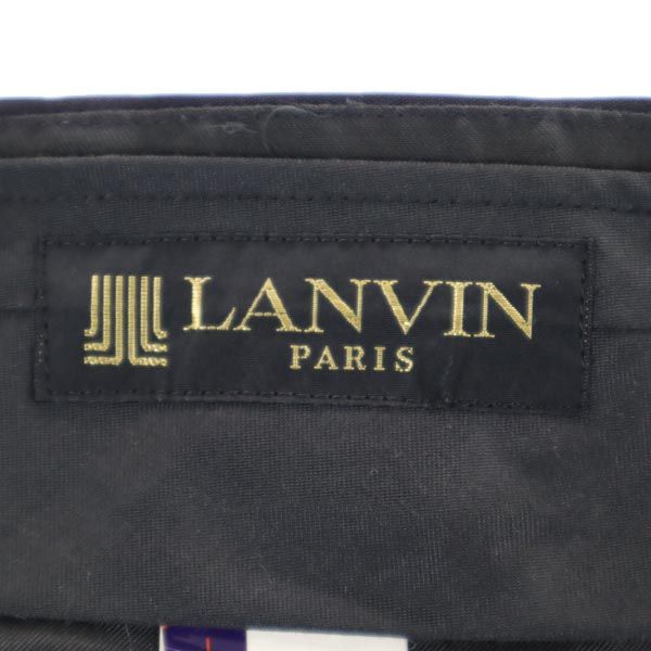 LANVIN ランバン ウール スラックスパンツ R50-46-88 ネイビー メンズ