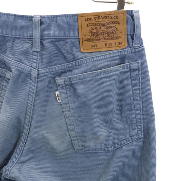 Levi's リーバイス 90s 日本製 517 コーデュロイパンツ w29 ブルー系 メンズ