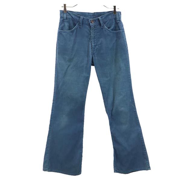 Levi's リーバイス 70s 684 ブーツカット コーデュロイパンツ w30 ブルー系 メンズ