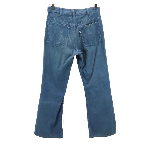Levi's リーバイス 70s 684 ブーツカット コーデュロイパンツ w30 ブルー系 メンズ