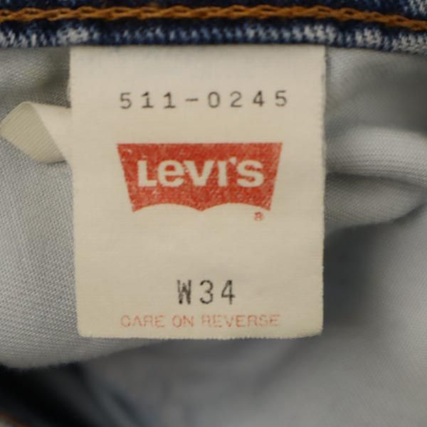 リーバイス 90s 511-0217 ストレートデニムパンツ w34 Levi's ジーパン メンズ