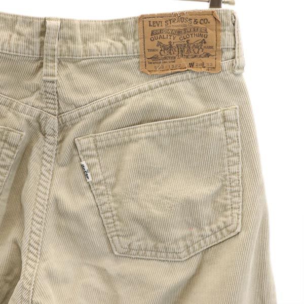 Levi's リーバイス 90s 日本製 503-1522 コーデュロイパンツ W28 ベージュ メンズ