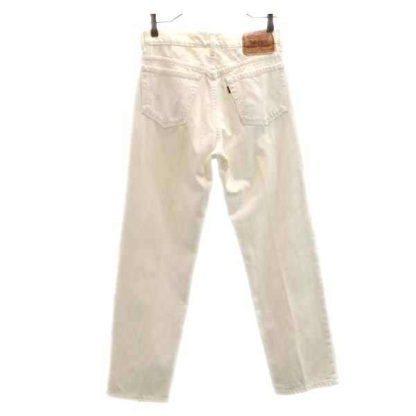 Levi's リーバイス 90s ストレートデニムパンツ w29 ホワイト系 ジーンズ メンズ