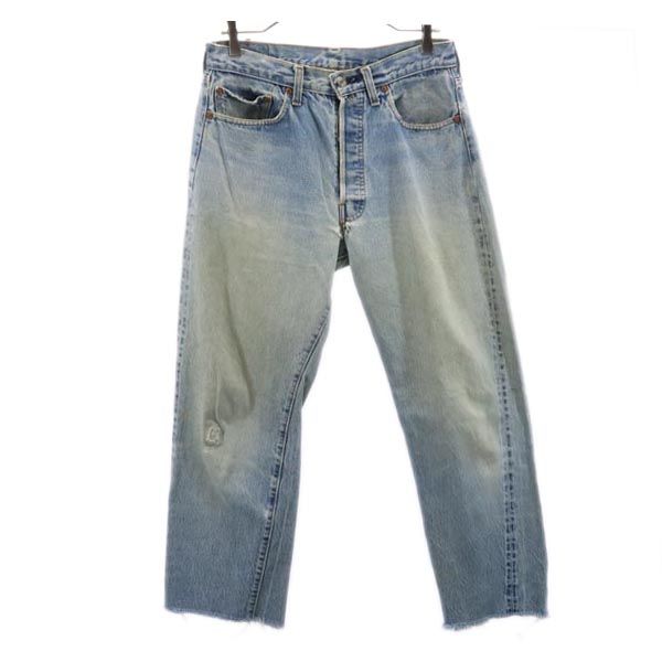 Levi's リーバイス 80s ストレートデニムパンツ ボタンフライ ジーンズ メンズ