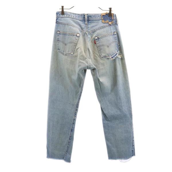 Levi's リーバイス 80s ストレートデニムパンツ ボタンフライ ジーンズ メンズ
