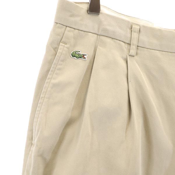 LACOSTE ラコステ チノパンツ 5 ベージュ系 メンズ
