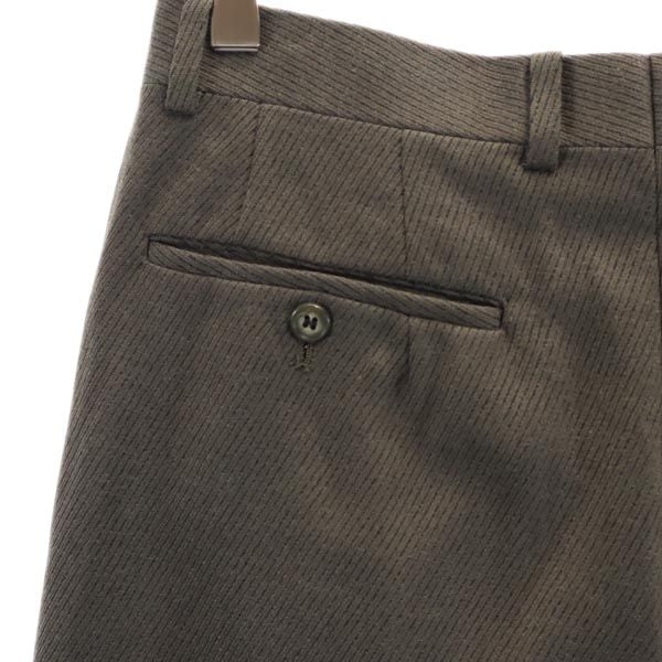 Christian Dior クリスチャンディオール 90s オールド ウール スラックスパンツ 74 ブラウン系 メンズ