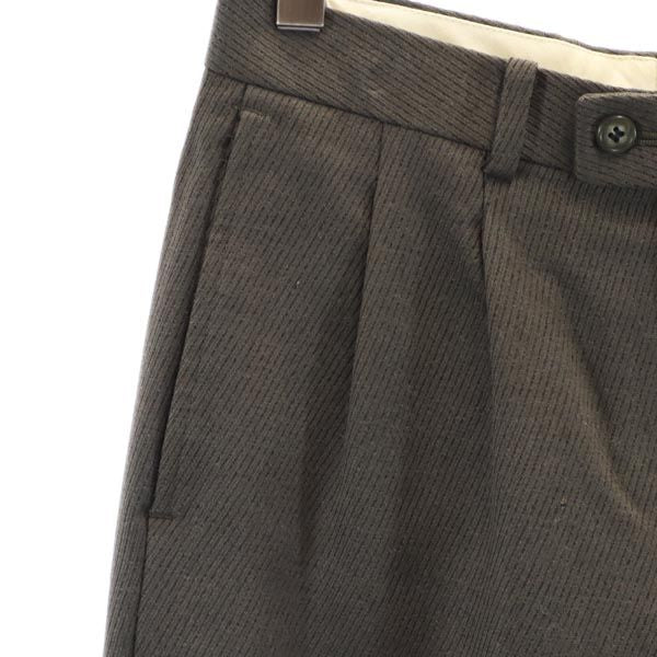 Christian Dior クリスチャンディオール 90s オールド ウール スラックスパンツ 74 ブラウン系 メンズ