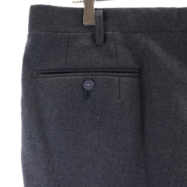 DAKS ダックス ウール スラックスパンツ ウエスト94 グレー メンズ