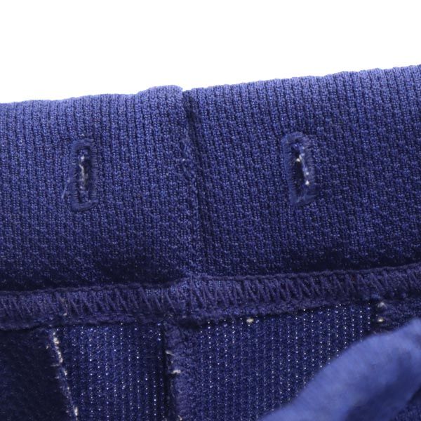 adidas アディダス 80s 日本製 ヴィンテージ デサント製 ロングジャージパンツ S ネイビー系 ロゴ メンズ