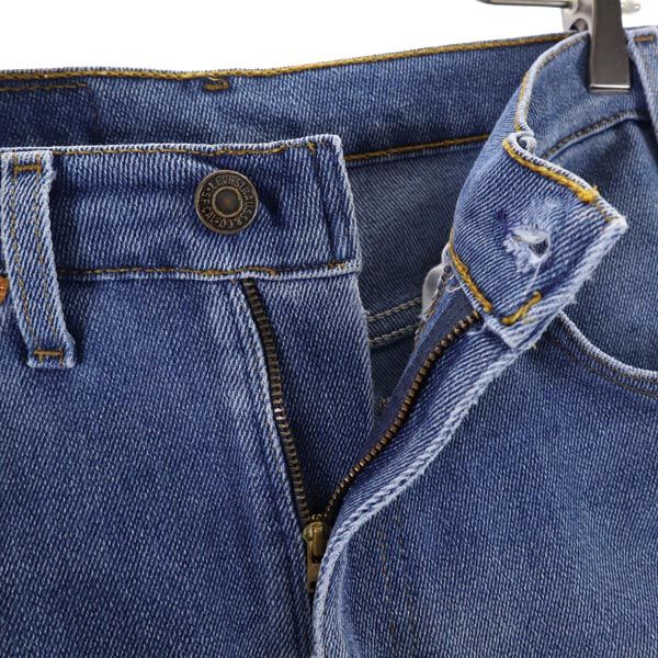 Levi's リーバイス 90s ユーロリーバイス ベルギー製 417 センタープレス ストレートデニムパンツ W32 ジーンズ ストレッチ メンズ