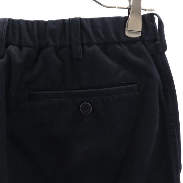 ISSEY MIYAKE MEN イッセイミヤケメン 日本製 クロップドパンツ 1 ブラック系 メンズ