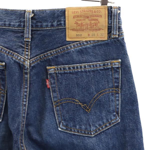 Levi's リーバイス 90s 552 オールド ヴィンテージ ストレートデニムパンツ w28 ジーパン ボタン裏359 メンズ