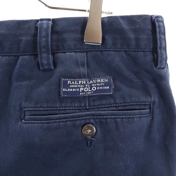 Polo by Ralph Lauren ポロバイラルフローレン 90s オールド スラックスパンツ w36 ネイビー メンズ