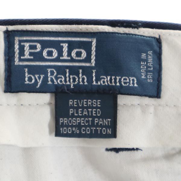 Polo by Ralph Lauren ポロバイラルフローレン 90s オールド スラックスパンツ w36 ネイビー メンズ