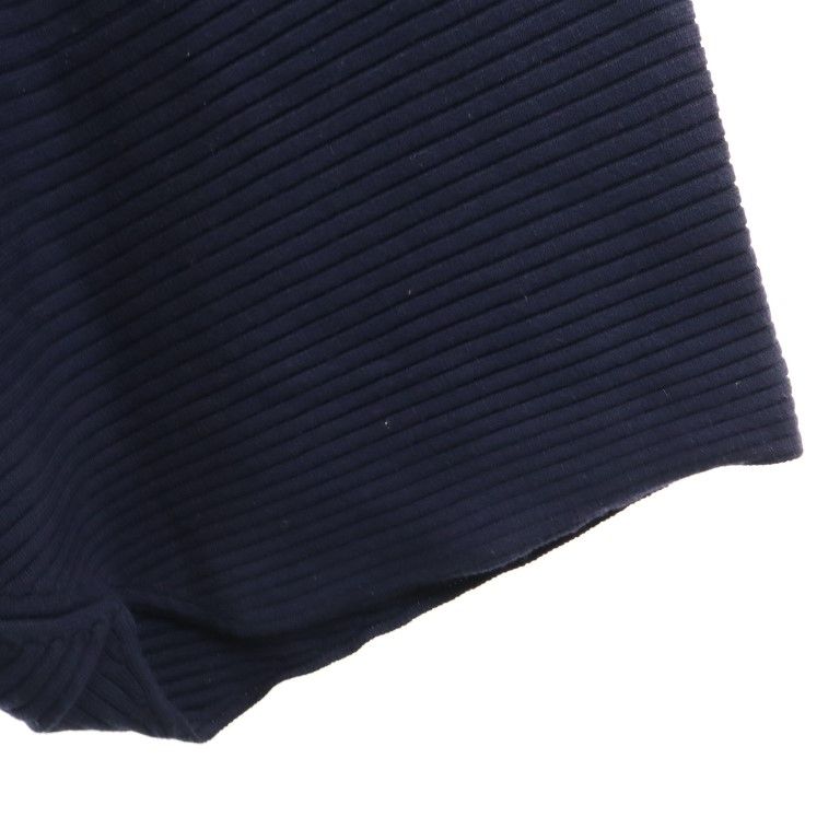 J.W.Anderson. ジェイダブリューアンダーソン イタリア製 ウールニット サルエルパンツ XS ネイビー系 アシンメトリー レディース