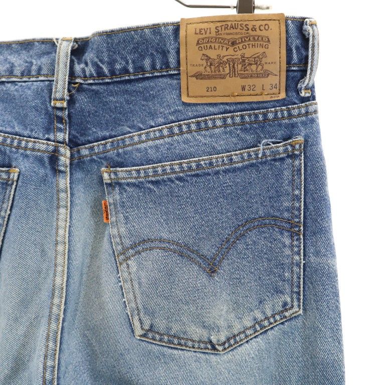 リーバイス 90s 210 オールド ヴィンテージ ストレートデニムパンツ w32 Levi's ジーンズ メンズ