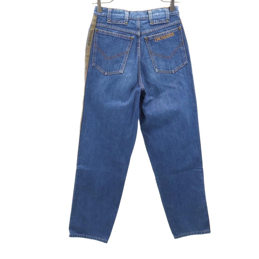 トラサルディ オールド テーパードデニムパンツ 44 TRUSSARDI ジーパン レディース