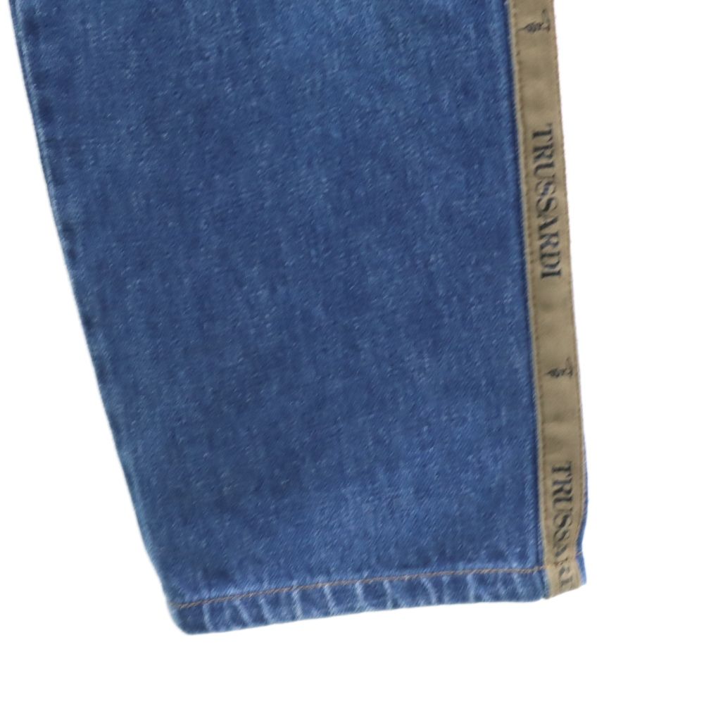 トラサルディ オールド テーパードデニムパンツ 44 TRUSSARDI ジーパン レディース