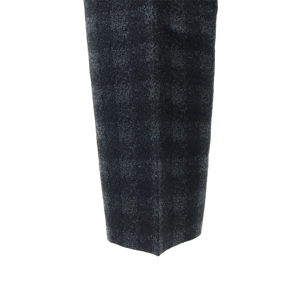 ポールスミス ウールブレンド 日本製 チェック柄 スラックスパンツ M ブラック系 Paul Smith メンズ