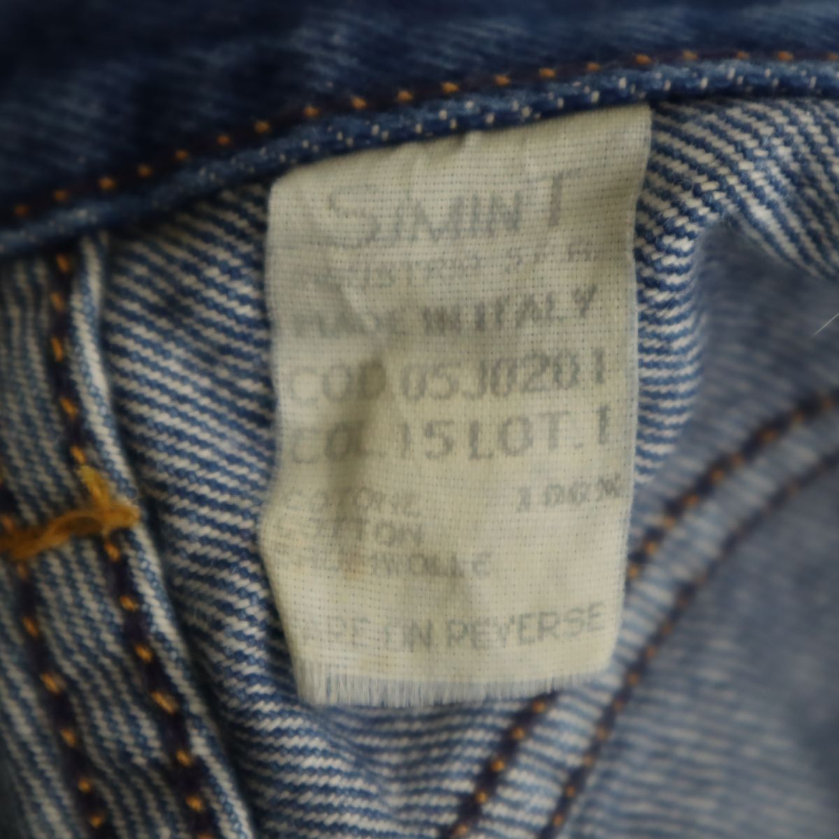 ARMANI JEANS アルマーニジーンズ 90s オールド イタリア製 テーパードデニムパンツ w29 ジーパン レディース