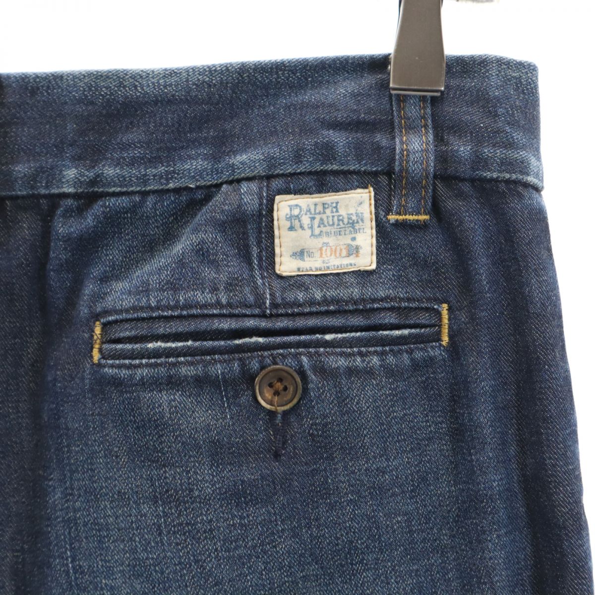 RALPH LAUREN ラルフローレン デニムパンツ 7 ボタンフライ ジーパン レディース