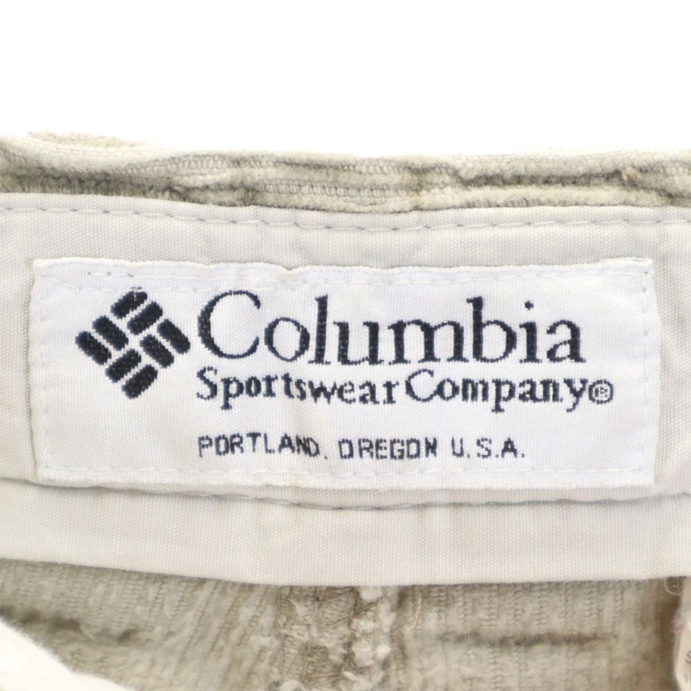 Columbia コロンビア アウトドア コーデュロイパンツ W32 カーキ メンズ